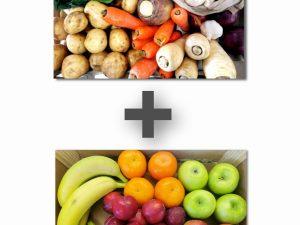 ** Special Offer! ** Large Value Veg Box + Fresh Fruit Box