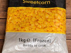 1kg Frozen sweetcorn